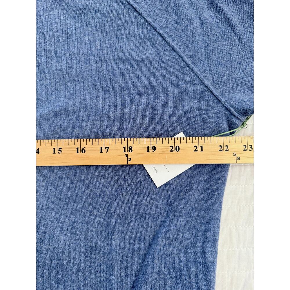 AE77 Sweater Women's Large Elevated Basic Cashmere Crewneck Soft Luxury New - Picture 6 of 8